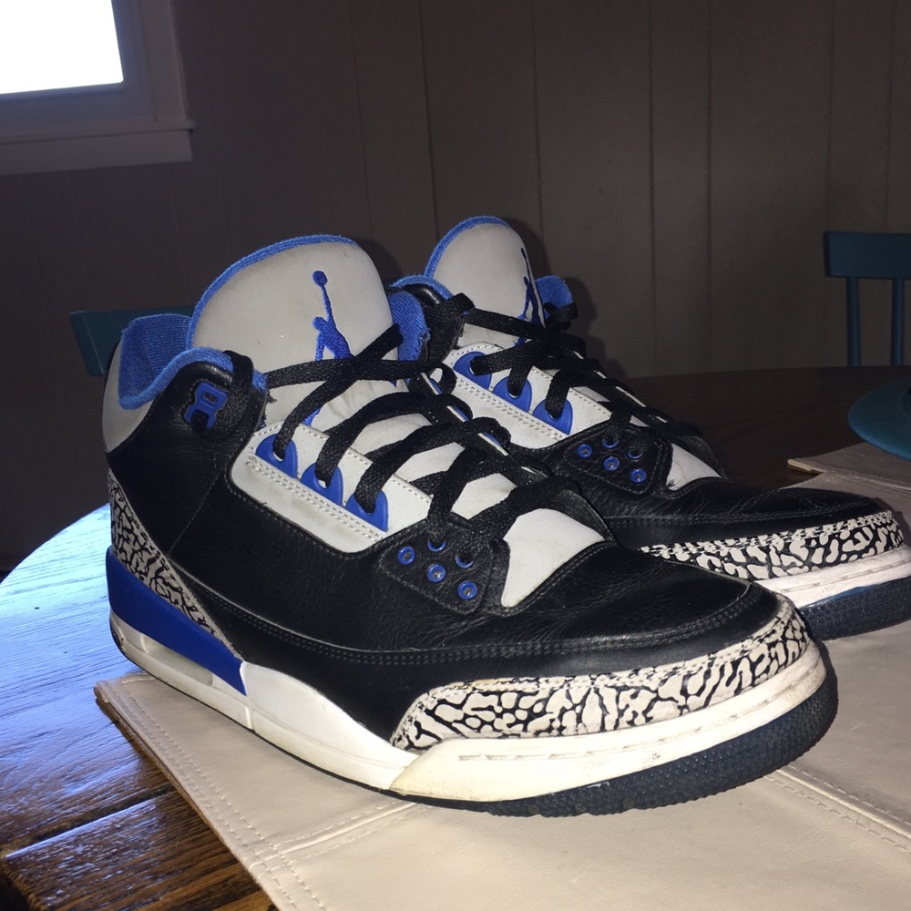 Air Jordan 3 “Sport Blue” Size: 13
